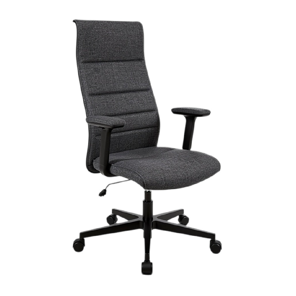 **Ergonomische bureaustoel met verstelbare rugleuning en armleuningen**