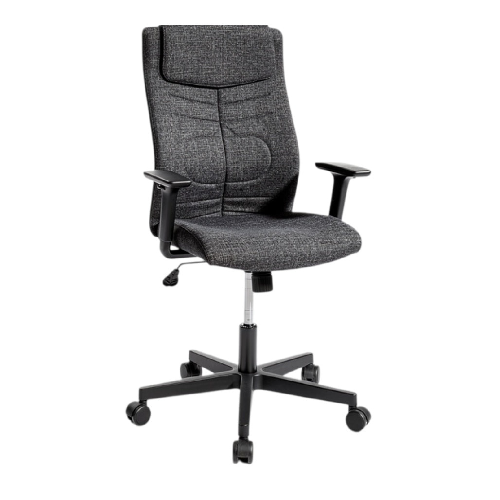 **Ergonomische Bureaustoel met Verstelbare Rugleuning en Armleuningen**